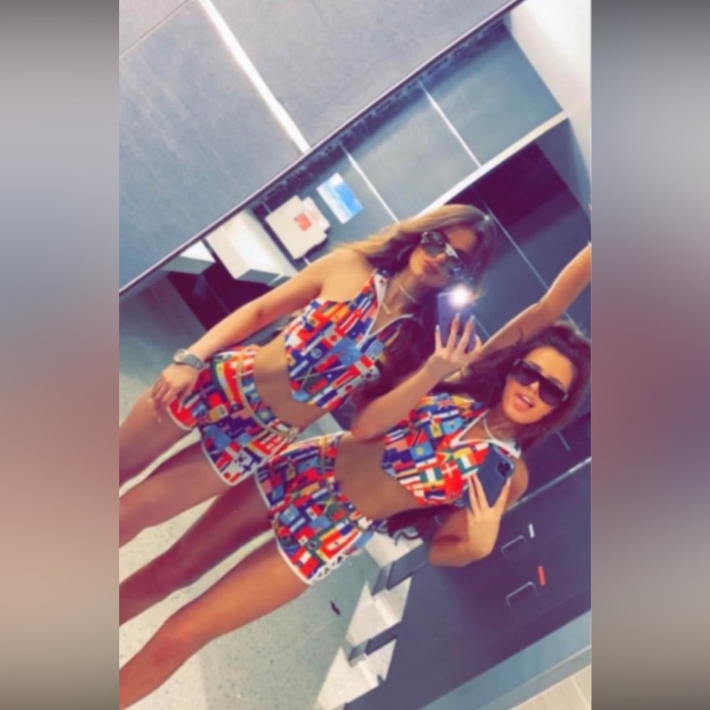 2 two peice sets ,35 a each one both size smalls